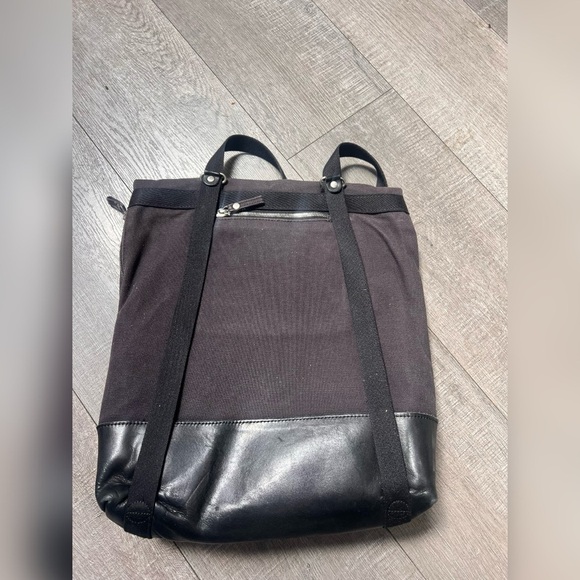QWSTION Tote - Organic Jet Black Bag $274 - Picture 6 of 9